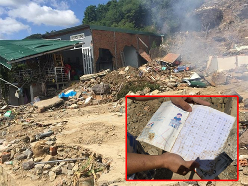 Lũ ập về xô đổ tường, cuốn trôi 2 mẹ con: Tìm thấy thi thể người mẹ-3