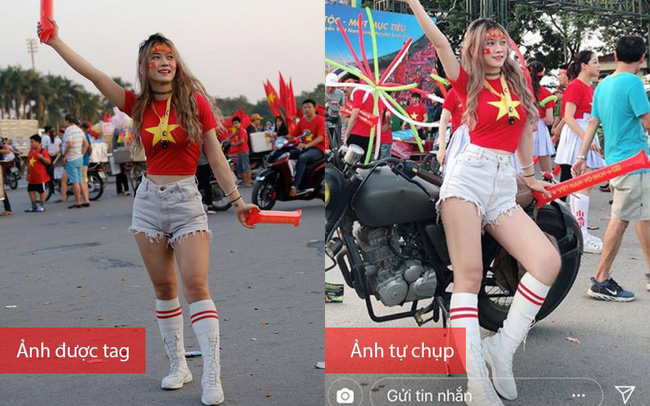 Loạt hot girl nóng bỏng khiến dân tình tá hỏa vì nhan sắc thật-9
