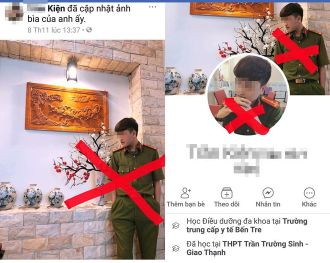 Mặc trộm cảnh phục chụp ảnh câu like, thanh niên nhận cái kết muối mặt-1