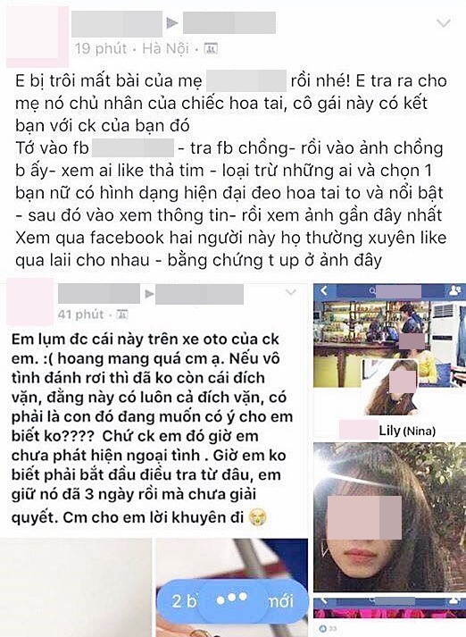 Trình độ thám tử của hội chị em đã đạt đến level siêu tinh nhuệ: Từ 1 chiếc khuyên tai, tìm ra ngay bồ nhí-2