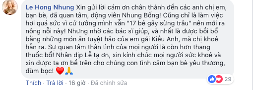 Hồng Nhung lần đầu lên tiếng sau khi phải nhập viện giữa ồn ào nghi vấn chồng cũ ngoại tình-1