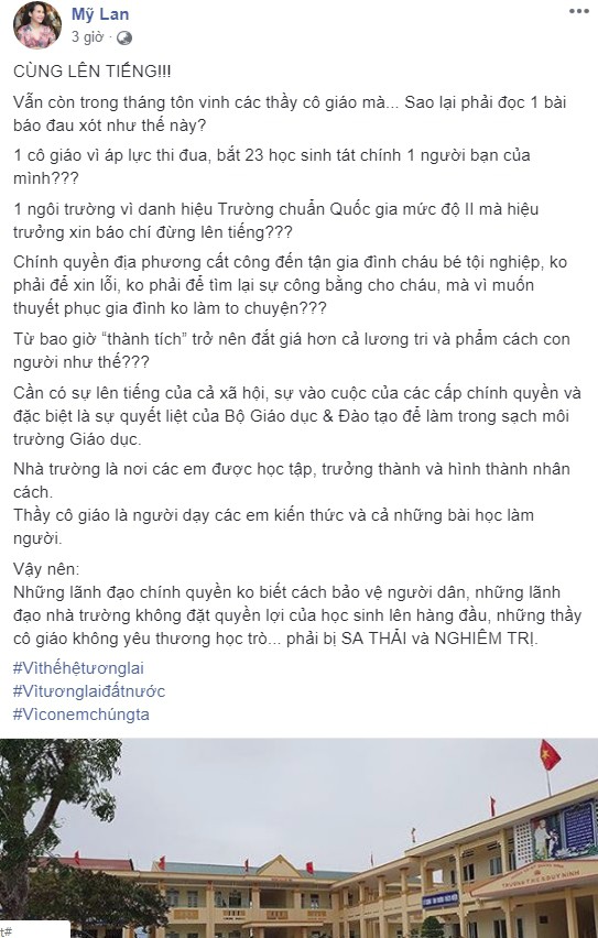 Dân mạng phẫn nộ, truy tìm ra Facebook cô giáo bắt học sinh tát bạn 231 cái-5