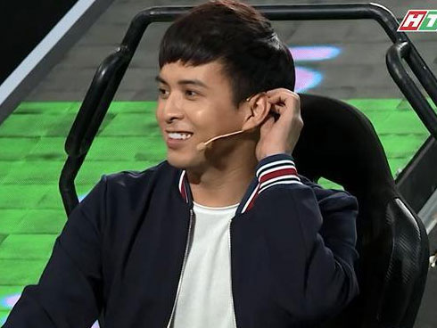 Hari Won thích thú khi Dương Thanh Vàng hôn Huỳnh Lập trên truyền hình-1