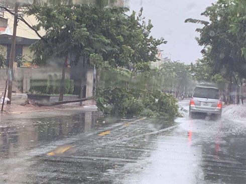 Nha Trang ngập sâu trong biển nước, sạt lở kinh hoàng trong cơn bão số 9-10