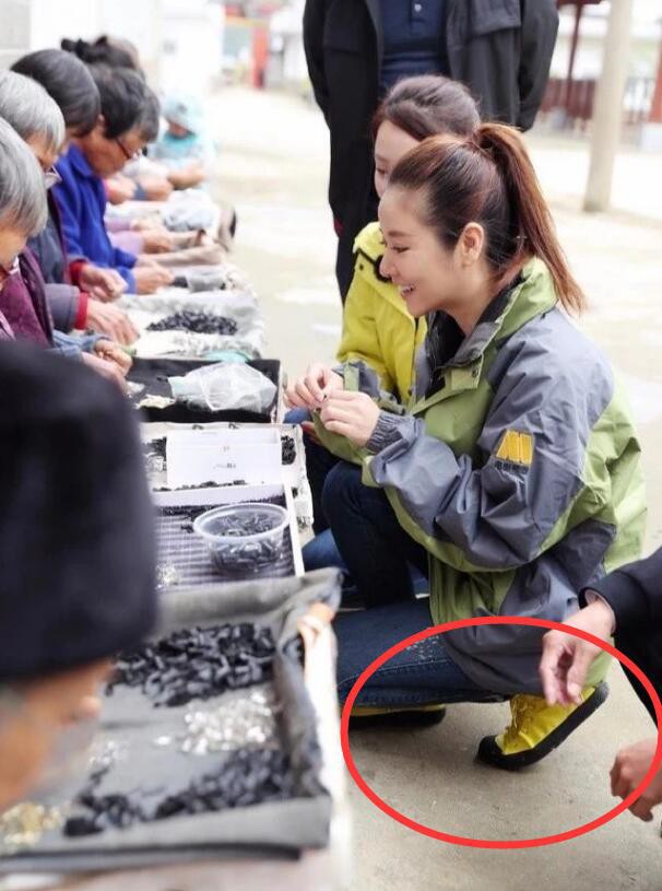 Làm từ thiện, Triệu Vy bị soi đi giày hiệu đắt gấp 10 lần giày của Lâm Tâm Như-8