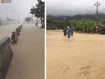 Clip sóng cao 9m cuộn chân giàn khoan ở Vũng Tàu, người dân TP.HCM không dám ra đường do bão-10