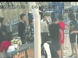 Góc camera khác trong vụ 3 thanh niên đánh nữ nhân viên Vietjet ở sân bay Thọ Xuân