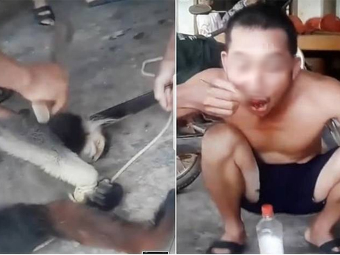 Clip: Người phụ nữ nam tính có biểu hiện lạ khi bị 141 kiểm tra-4