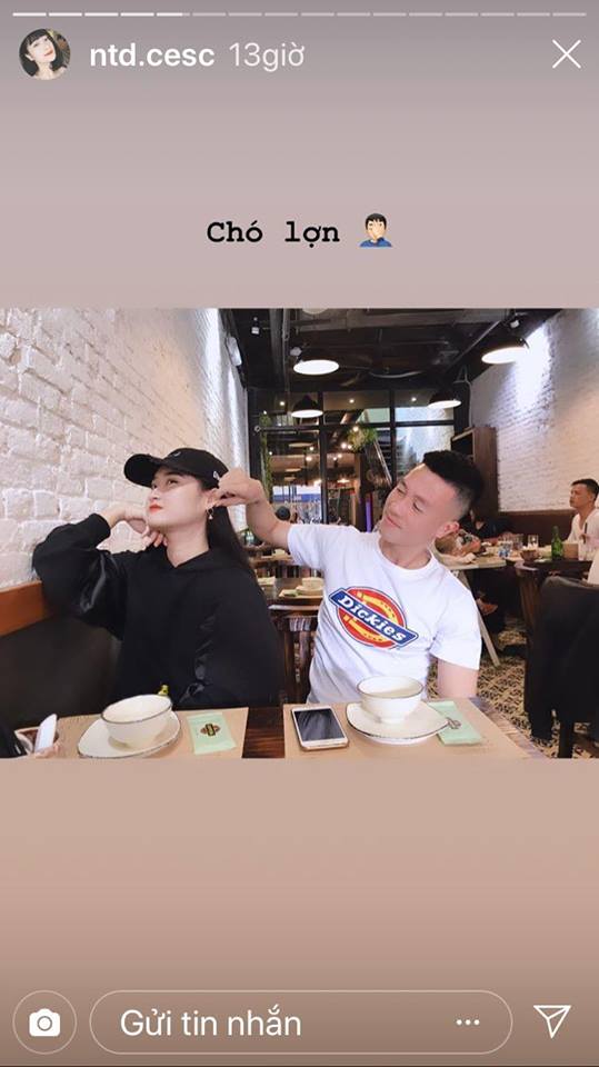 Cận cảnh dàn sao ĐTVN khoe người yêu khắp mạng xã hội-2