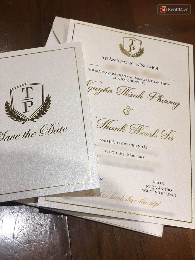 Lộ thiệp cưới của Á hậu Thanh Tú và ông xã doanh nhân hơn 16 tuổi-2