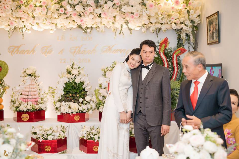 Lộ thiệp cưới của Á hậu Thanh Tú và ông xã doanh nhân hơn 16 tuổi-3