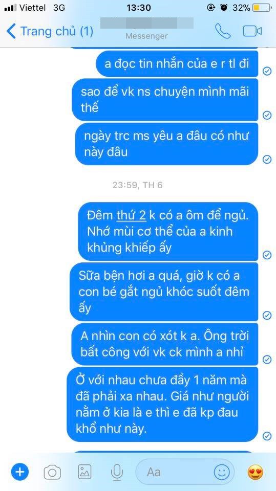 Ngày nào cũng nhắn tin cho người chồng đã mất, câu chuyện của vợ trẻ vừa sinh con 10 ngày khiến bao người rơi nước mắt-3