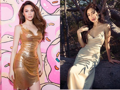 Khi sao nữ Việt cùng diện đầm trễ nải: Người sexy “ná thở”, người lộ ngay thân hình gầy đét