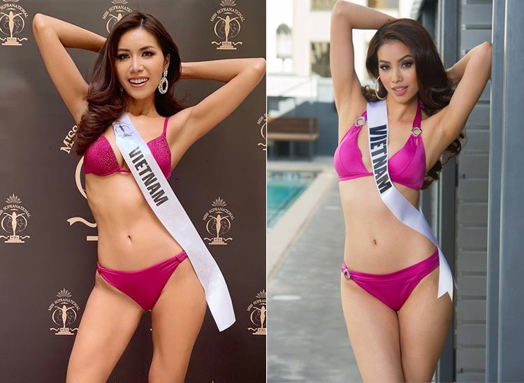 Nhìn Minh Tú diện bikini khoe dáng lại khiến chúng ta nhớ đến hình ảnh của Phạm Hương thuở nào-1