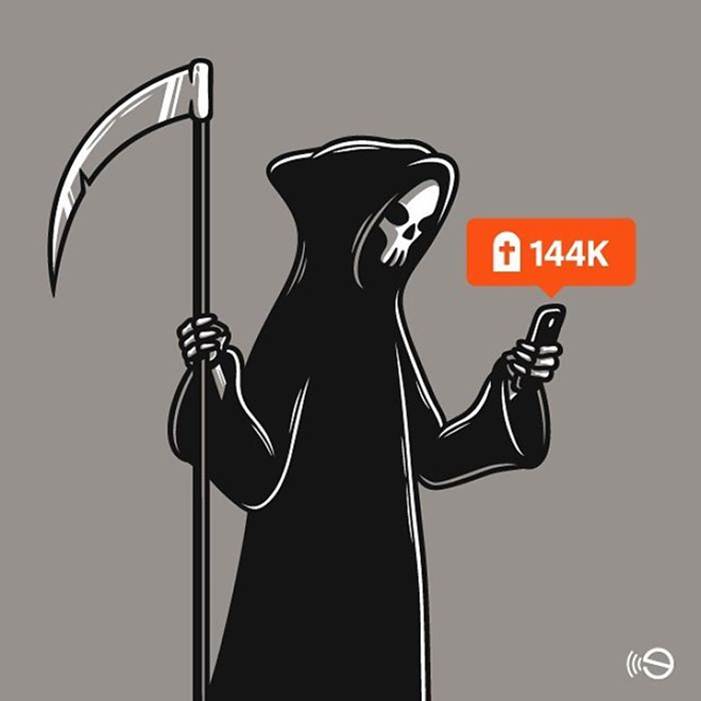 Loạt tranh về mặt trái đáng sợ của cuộc sống hiện đại-5