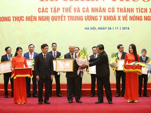 Vinamilk nhận bằng khen của Thủ tướng Chính phủ về nông nghiệp