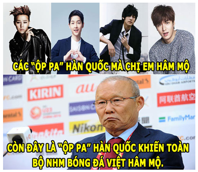 HLV Park Hang Seo và những ảnh chế hài hước của cư dân mạng-6