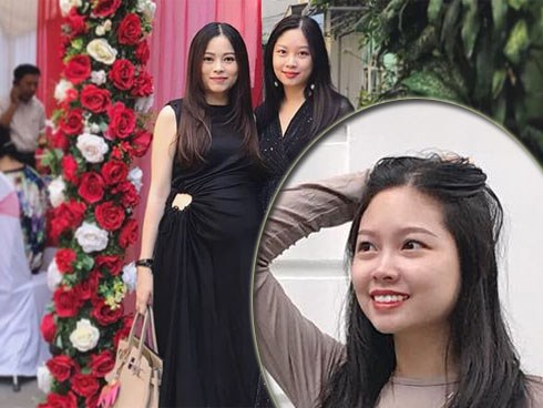 Khoe con mãi rồi, hôm nay mới biết Hằng Túi còn có một cô em gái cũng xinh xắn ghê