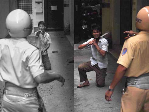 Giây phút nhóm thanh niên cầm súng khống chế cả gia đình cướp hơn 2 tỷ ở Sài Gòn-4