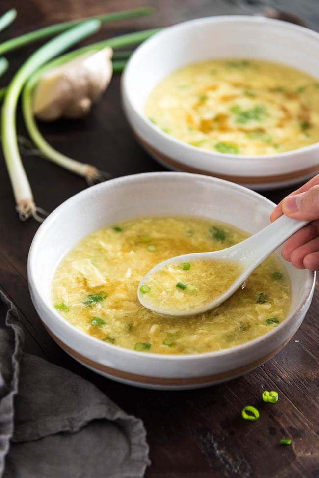 Món súp trứng của người Tàu làm đơn giản nhưng ăn một lần sẽ không thể quên-1