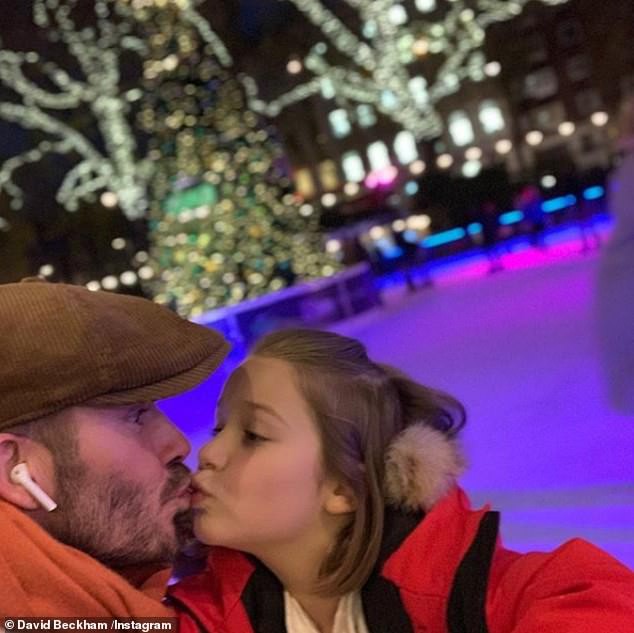 Nụ hôn môi của David Beckham với con gái làm cả cư dân mạng lẫn các sao tranh cãi nảy lửa-1