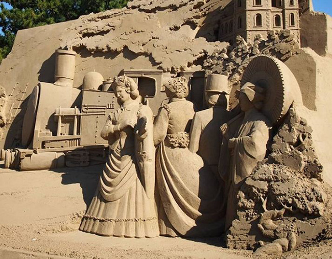 Khi những lâu đài cát được nâng cấp lên hàng tuyệt tác-11