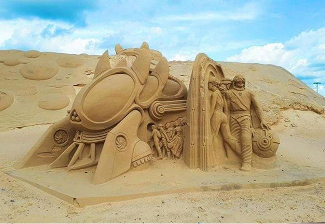 Khi những lâu đài cát được nâng cấp lên hàng tuyệt tác-6