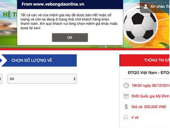 VFF bán vé online còn mập mờ hơn bán trực tiếp-6