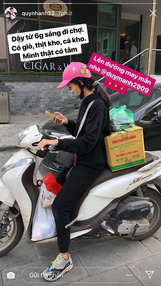 Bằng chứng cho thấy bạn gái Duy Mạnh đã đạt tới cảnh giới” chăm người yêu chu đáo khó ai sánh kịp-1