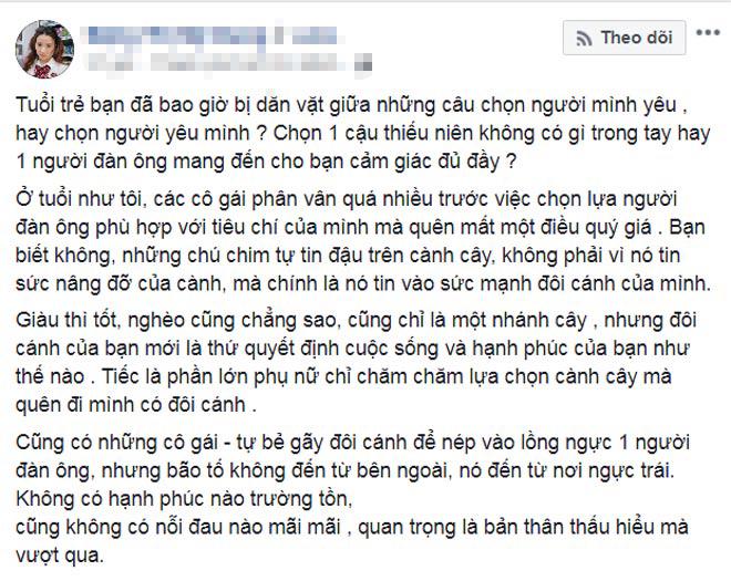 Từng hủy hôn, giờ im thin thít đường tình, Midu chỉ coi đàn ông như một nhánh cây mà thôi-2