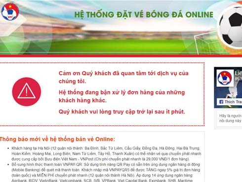 Bán vé trực tuyến của VFF, chuyên gia công nghệ: Sinh viên năm 3 cũng không làm ra phần mềm tệ thế-3