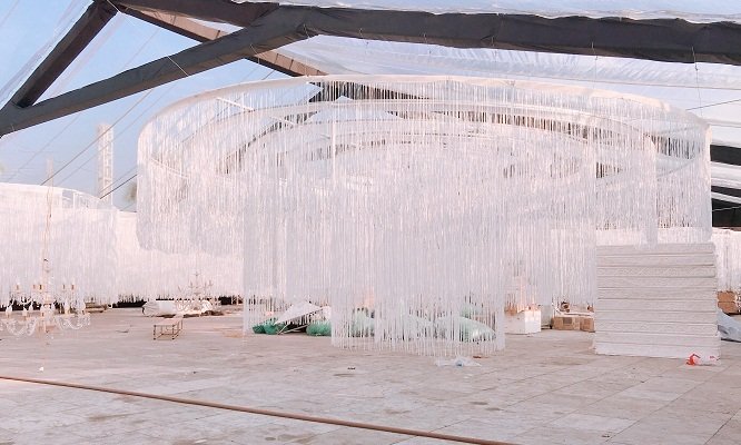 Cặp đôi Thái Nguyên chi 4 tỷ trang trí tiệc cưới gây sốt-6