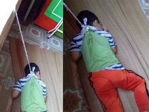Hai cô giáo thừa nhận buộc dây vào người bé trai 4 tuổi cột lên cửa sổ ở Nam Định