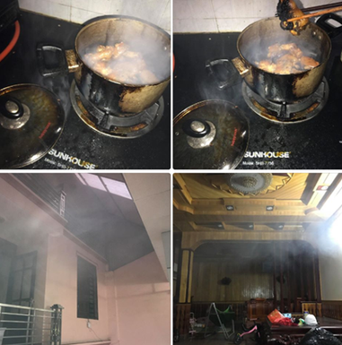 Kho hỏng nồi thịt khiến khói bốc lên như sắp cháy nhà bạn trai, cô gái nhờ dân mạng hiến kế thoát tội-1
