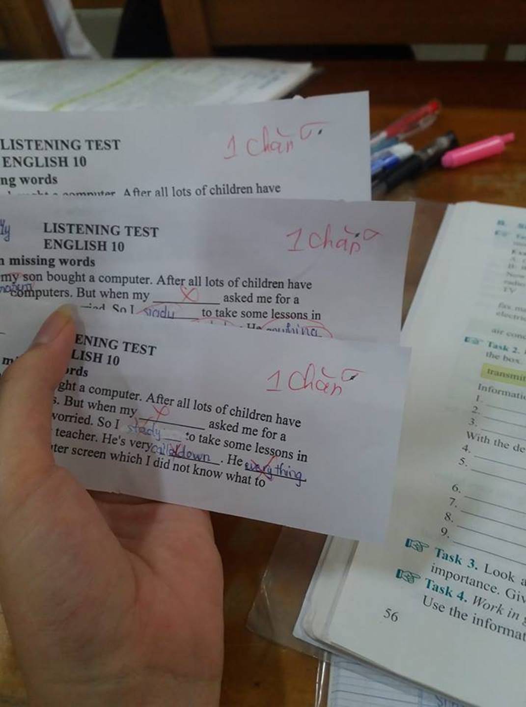 Trên đời này luôn có một loại người: Thi trắc nghiệm 20 câu thì chọn sai hết 19 câu!-2