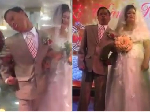 Đám cưới bá đạo, cô dâu chú rể bật bóng đá cùng quan khách cổ vũ hết mình cho đội tuyển Việt Nam-2