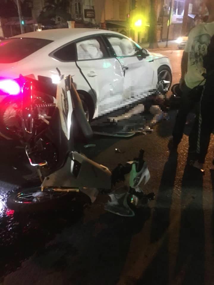 Thông tin bất ngờ vụ tông xe Audi, 4 người thương vong ở Hà Nội-1