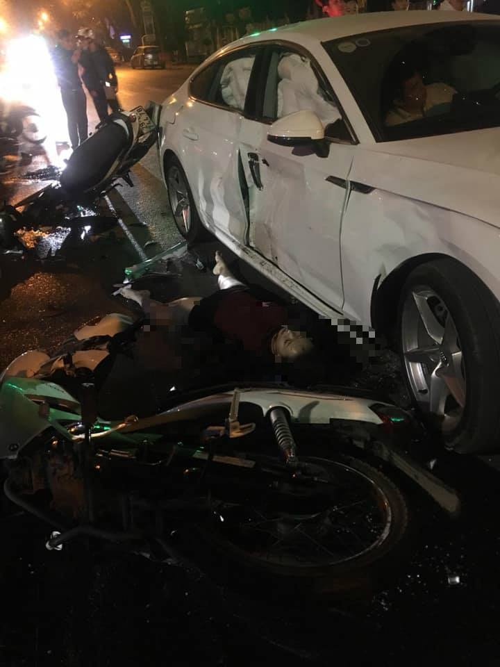 Thông tin bất ngờ vụ tông xe Audi, 4 người thương vong ở Hà Nội-2