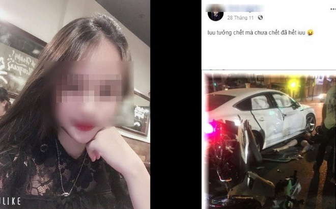 Tai nạn nghiêm trọng giữa Audi Q5 và 2 xe máy: Cô gái 18 tuổi thiệt mạng khi sắp đi du học-1