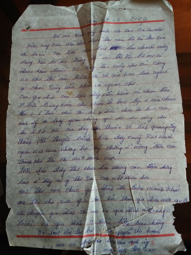 Cha già nằm một chỗ ngóng tin con gái bị lừa bán làm vợ xứ người suốt 22 năm trời-3