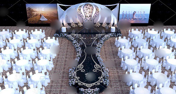 Siêu đám cưới hôm nay, nguyên trang trí đã lên đến 4 tỷ đồng nhưng đây mới là sự thật-2