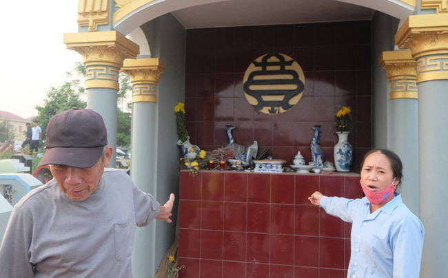 Thực hư việc bắt đối tượng tâm thần đập phá gần trăm bát hương ở nghĩa trang trong đêm-2