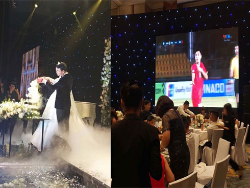 Ca sĩ Đan Trường xuất hiện trong đám cưới 4 tỷ nhà đại gia ở Thái Nguyên-1