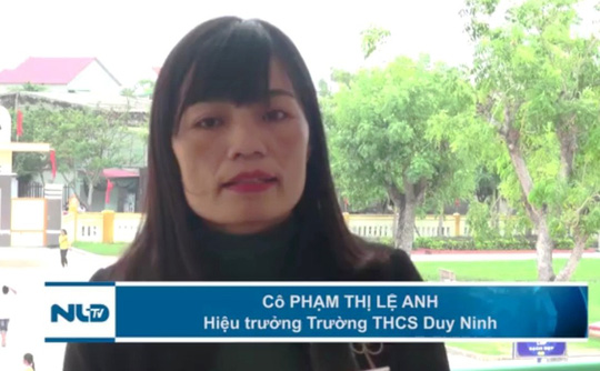 Nữ hiệu trưởng giải thích việc hỏi cung học sinh vụ 231 cái tát-1
