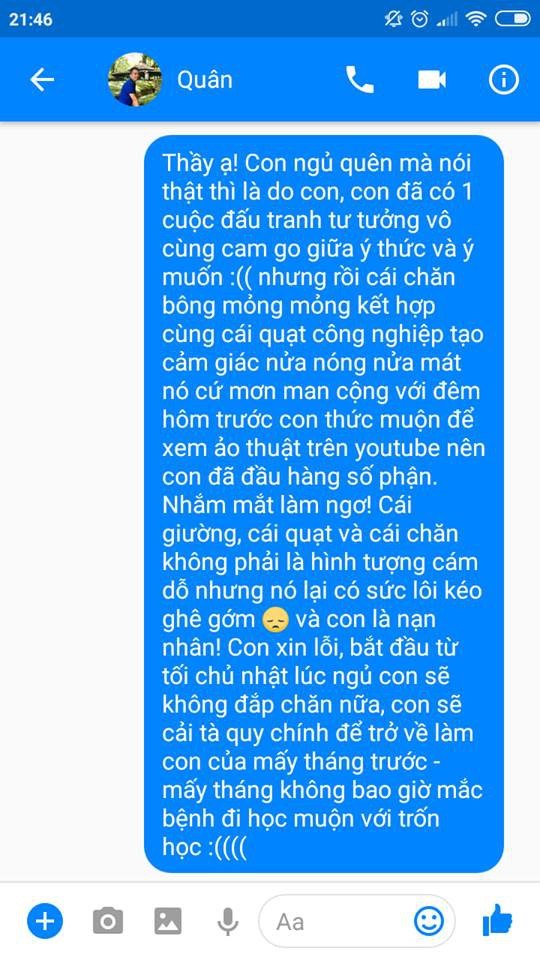 Khi dân chuyên Văn xin nghỉ học: Văn thơ lâm li bi đát, câu chuyện drama khiến giáo viên chỉ biết gật đầu đồng ý-2