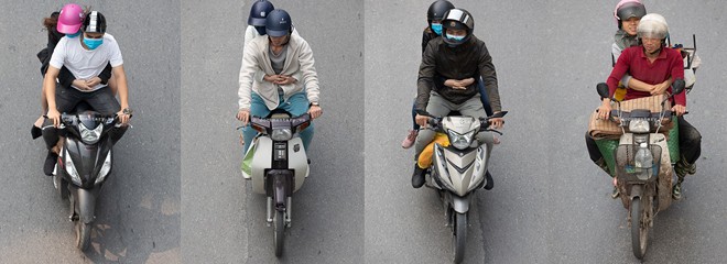 Dở khóc dở cười với bộ ảnh Bộ tứ siêu đẳng” về giao thông Hà Nội-5