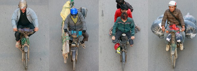 Dở khóc dở cười với bộ ảnh Bộ tứ siêu đẳng” về giao thông Hà Nội-13