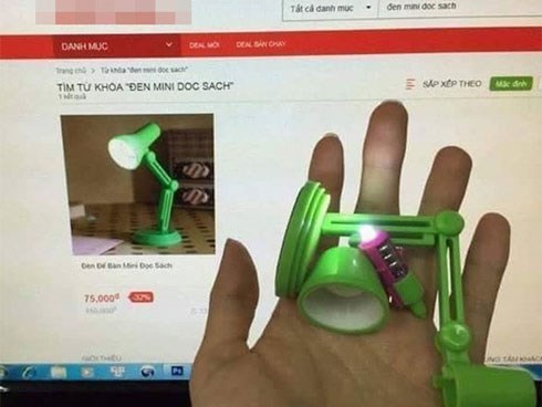 Mua hàng online truyền kỳ: Rõ ràng