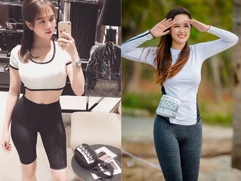 Điểm mặt 'mối thù truyền kiếp' của Ngọc Trinh, Mai Phương Thúy: Những chiếc quần chẽn bó chặt từng thớ chịt