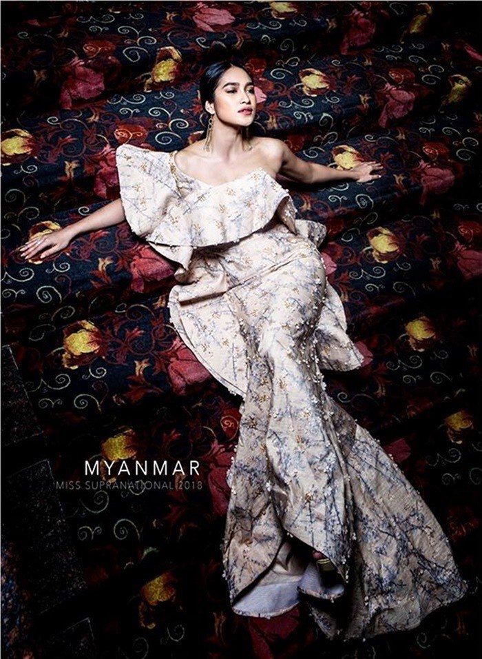 Minh Tú khoe nội y ở Hoa hậu Siêu quốc gia 2018-8